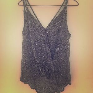 Mossimo drape front cami